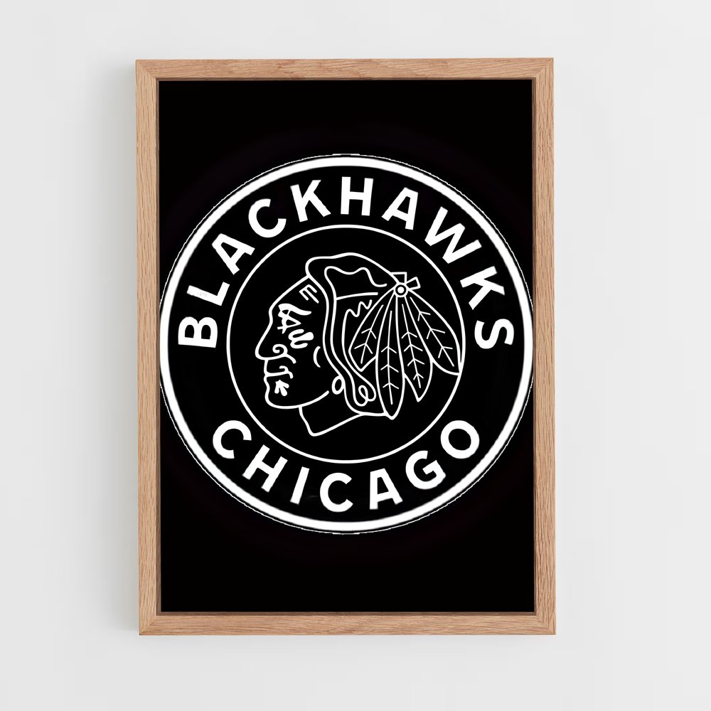 Poster Esprit des Blackhawks – affiche Hockey sur glace (vue 4)